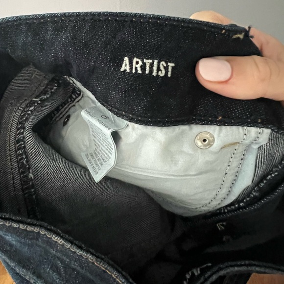 American Eagle Artist Jeans Cropped 8 Regular - Picture 10 of 11